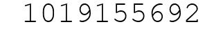 Number 1019155692.