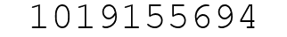Number 1019155694.