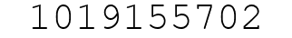 Number 1019155702.
