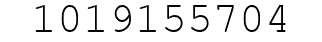 Number 1019155704.