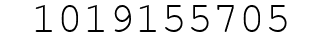 Number 1019155705.