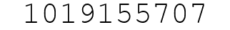 Number 1019155707.