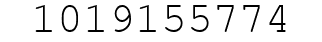 Number 1019155774.