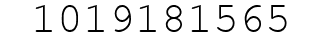 Number 1019181565.