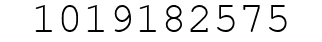 Number 1019182575.