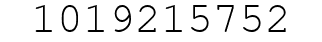 Number 1019215752.