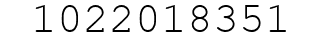 Number 1022018351.
