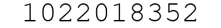 Number 1022018352.