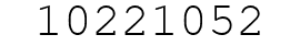 Number 10221052.