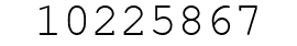 Number 10225867.