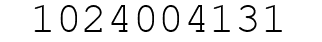 Number 1024004131.