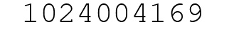 Number 1024004169.