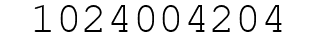 Number 1024004204.