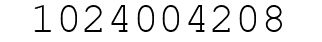 Number 1024004208.