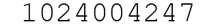 Number 1024004247.