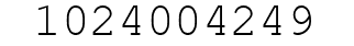 Number 1024004249.