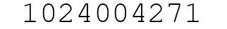 Number 1024004271.