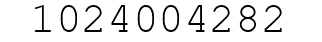Number 1024004282.