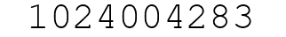 Number 1024004283.