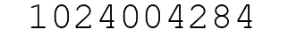 Number 1024004284.