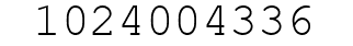 Number 1024004336.