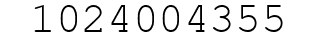Number 1024004355.