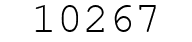Number 10267.