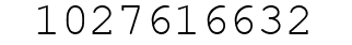 Number 1027616632.