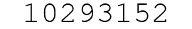 Number 10293152.