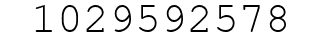 Number 1029592578.