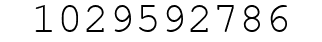 Number 1029592786.