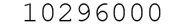Number 10296000.