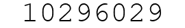 Number 10296029.