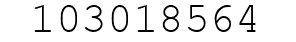 Number 103018564.