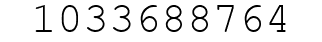Number 1033688764.