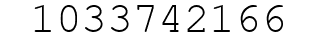 Number 1033742166.