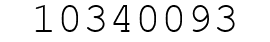 Number 10340093.