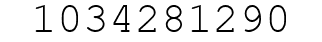 Number 1034281290.