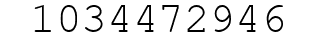 Number 1034472946.