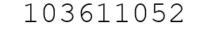 Number 103611052.