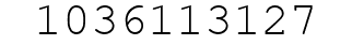 Number 1036113127.