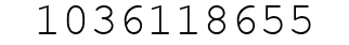 Number 1036118655.