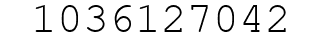Number 1036127042.