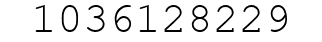 Number 1036128229.