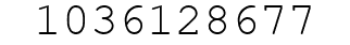 Number 1036128677.