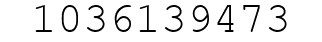 Number 1036139473.