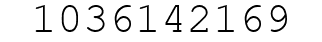 Number 1036142169.