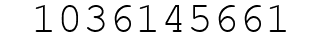 Number 1036145661.