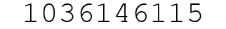 Number 1036146115.