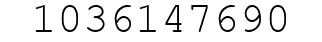 Number 1036147690.